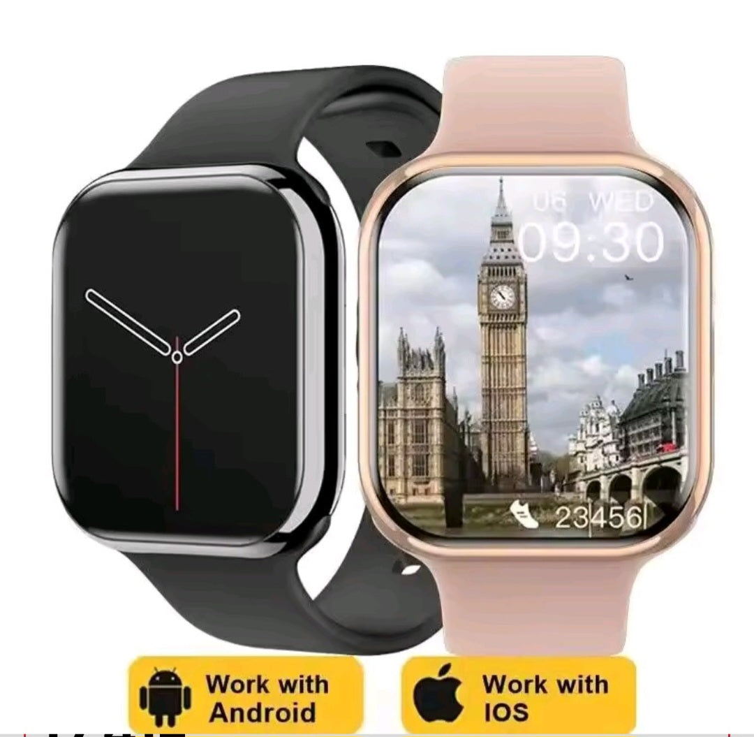 Smartwatch 1.9" HD Impermeabile IP68 | Chiamate Bluetooth, Ricarica Wireless e Batteria 7 Giorni
