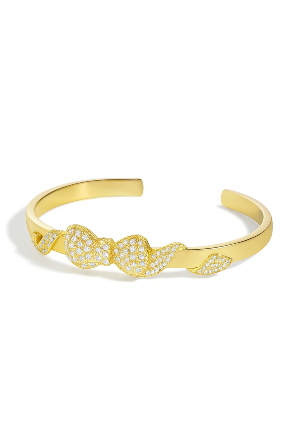Elegant Shine Bangle – Luxury Adjustable Bracelet (Gold & Silver Edition)