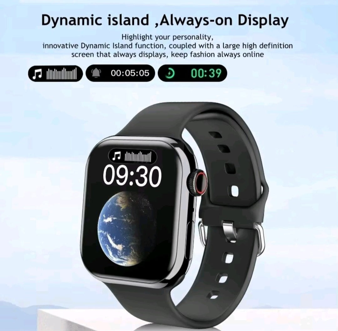 Smartwatch 1.9" HD Impermeabile IP68 | Chiamate Bluetooth, Ricarica Wireless e Batteria 7 Giorni